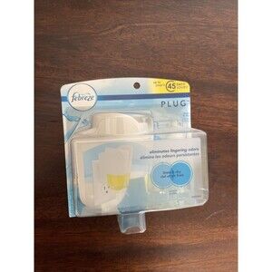 Febreze PLUG SCENTED OIL REFILL Air Odor Freshener ~ Linen & Sky